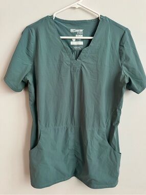 Grey's Anatomy Women's Scrub Top - Slate Teal